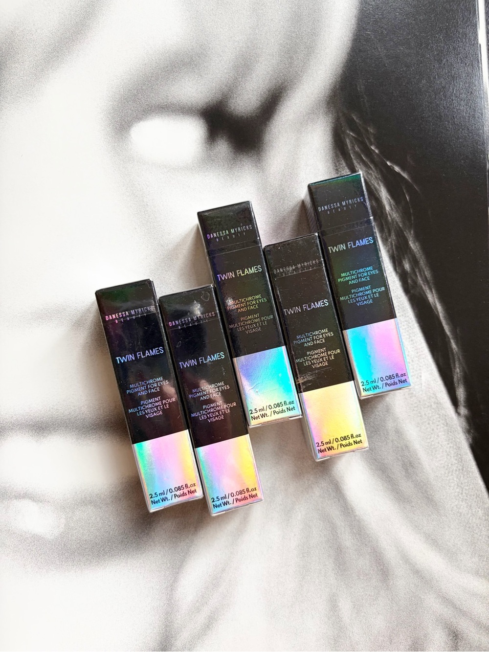 Danessa Myricks Beauty Twin Flames Multichrome Pigments - Iridescent Holographic
